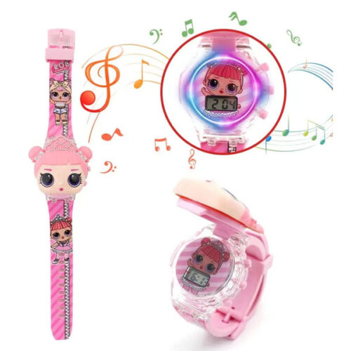 RELOJ DIGITAL NIÑOS LUCES TAPA PERSONAJES INFANTILES - Image 9