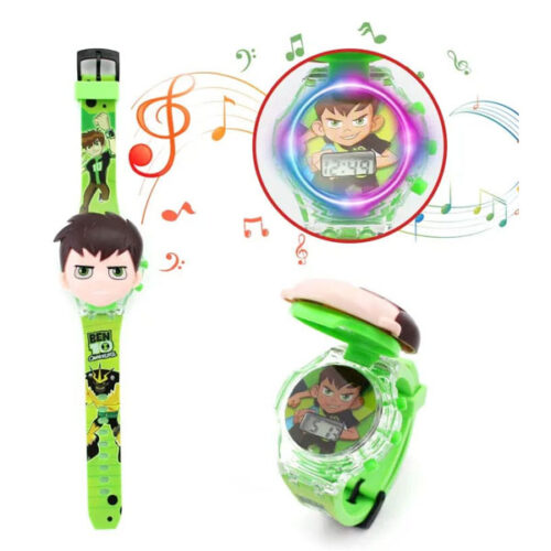 RELOJ DIGITAL NIÑOS LUCES TAPA PERSONAJES INFANTILES - Image 2