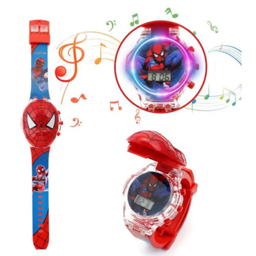 RELOJ DIGITAL NIÑOS LUCES TAPA PERSONAJES INFANTILES - Image 11