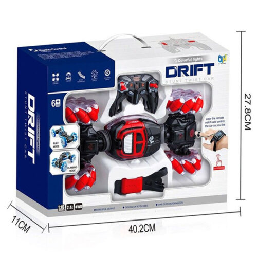 CARRO CONTROL REMOTO RELOJ SENSOR MANO MOVIMIENTO DRIFT 4x4 - Image 3