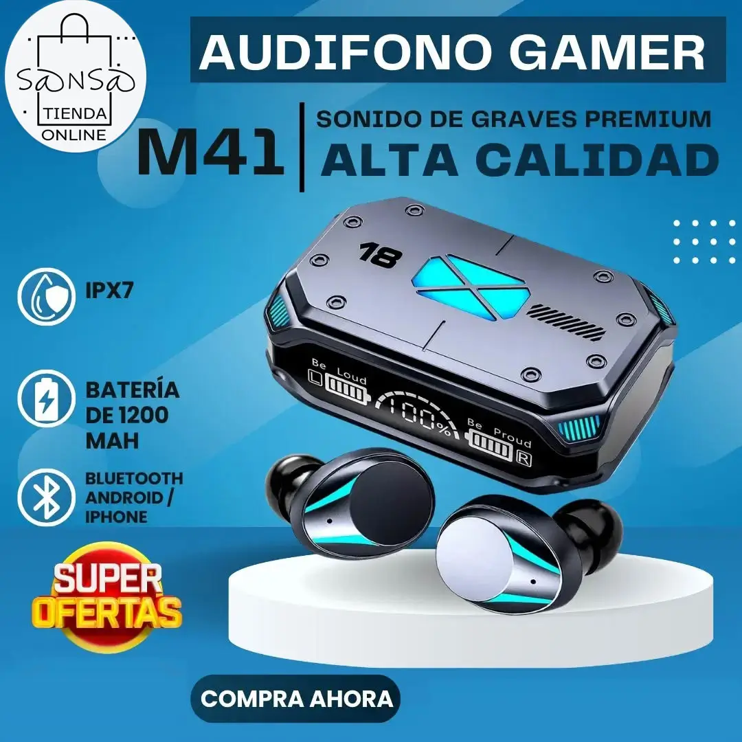 Audífonos M41 TWS 5.3!
